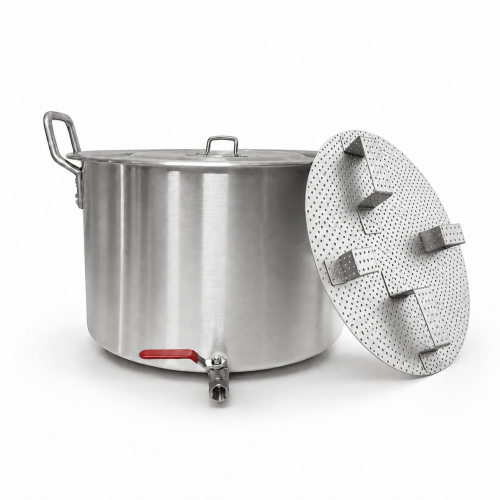 Olla de Macerado en Aluminio 30 Lt