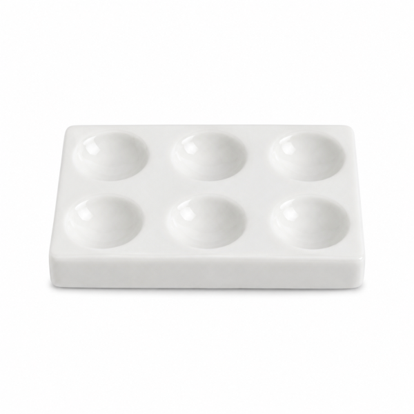 Placa Para Tincion 6 Cavidades