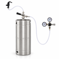 Equipo de carbonatación con barril sankey tipo D 20 litros