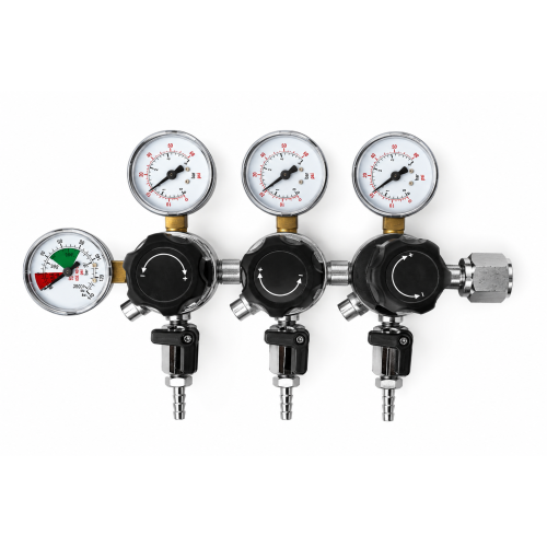 Regulador de CO2 3 Vías