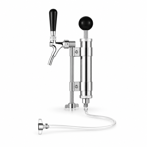 Beer Pump Universal con Dispensador en Cromo