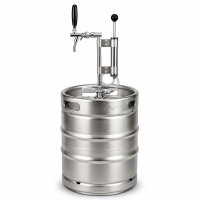 Beer pump universal con dispensador en cromo