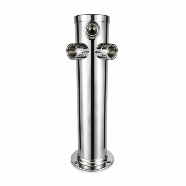 Torre cervecera de 3 vías